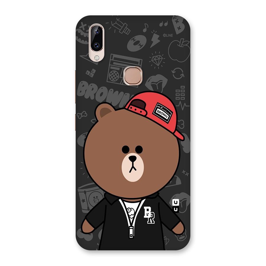 Panda Brown Back Case for Vivo Y83 Pro