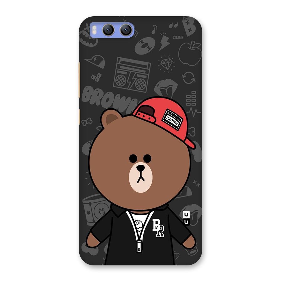 Panda Brown Back Case for Xiaomi Mi 6