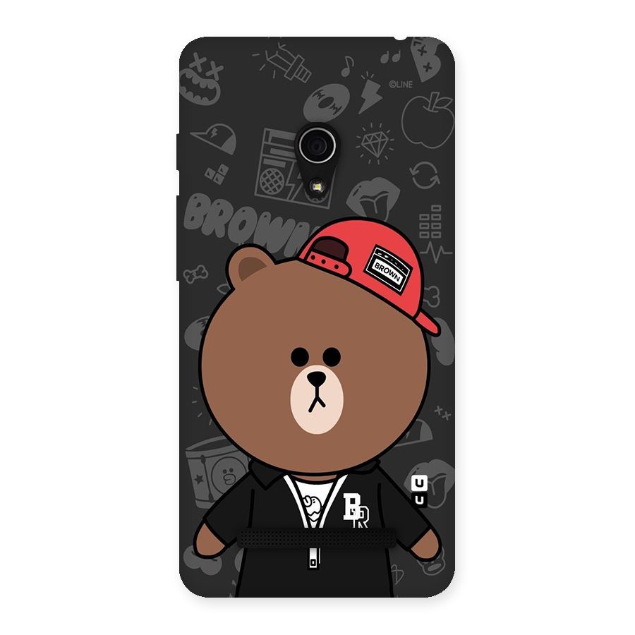Panda Brown Back Case for Zenfone 5