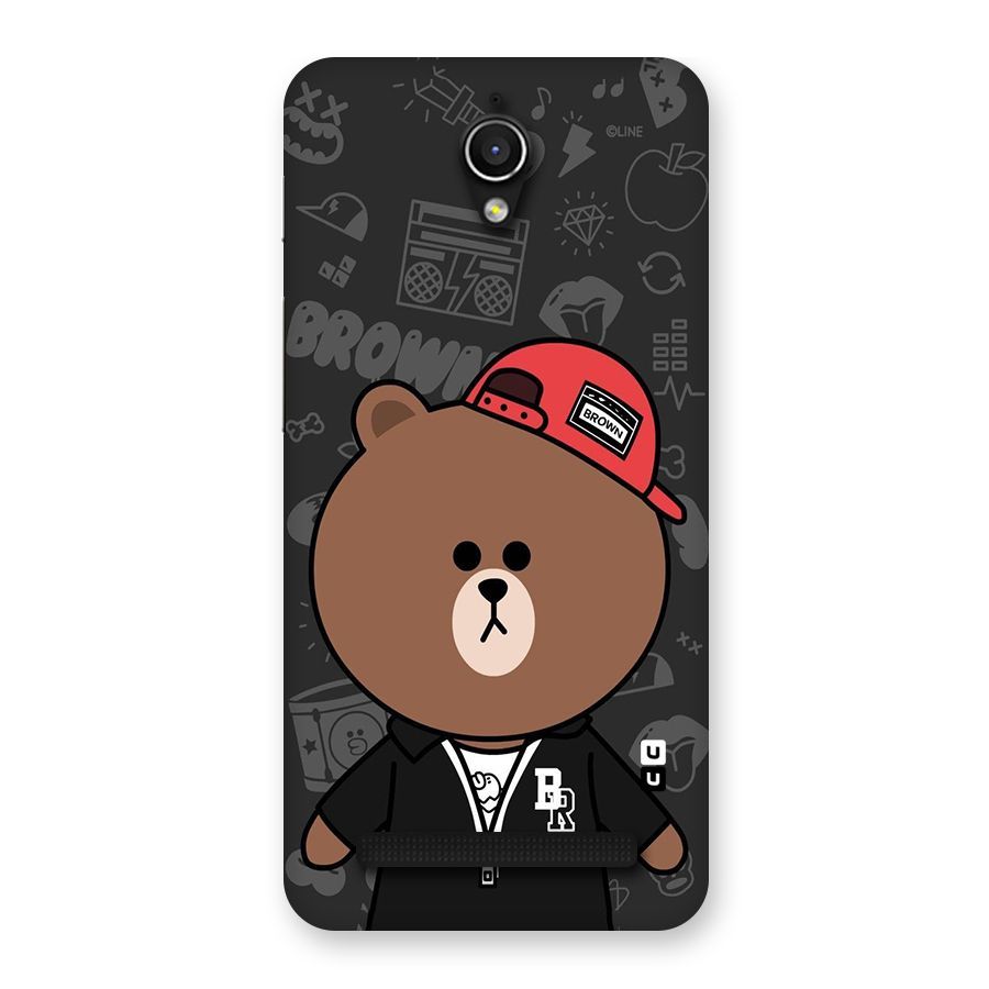 Panda Brown Back Case for Zenfone Go