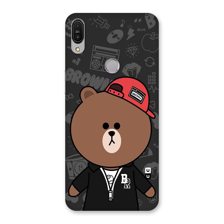Panda Brown Back Case for Zenfone Max Pro M1