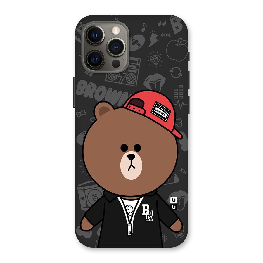 Panda Brown Back Case for iPhone 12 Pro Max