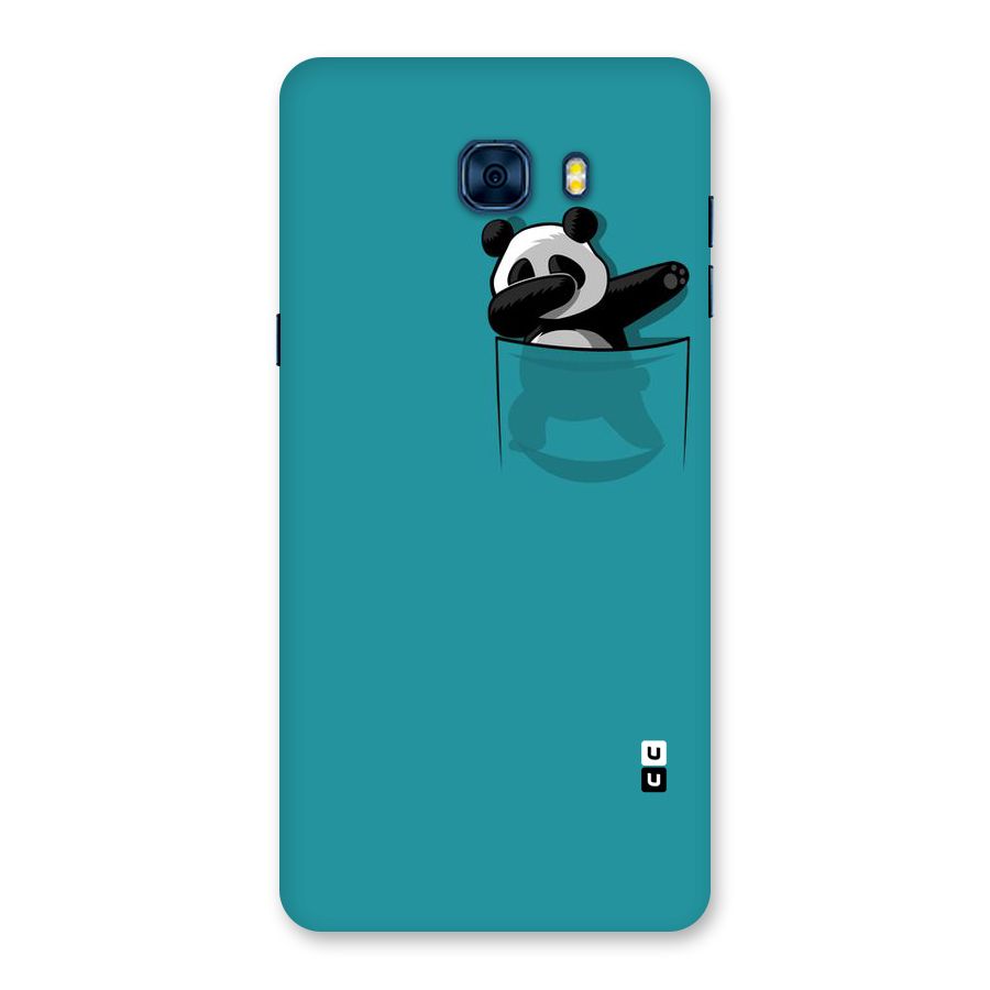 Panda Dabbing Away Back Case for Galaxy C7 Pro