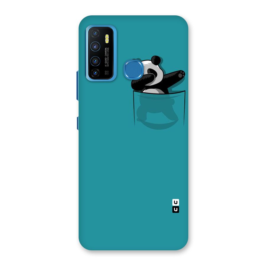 Panda Dabbing Away Back Case for Infinix Hot 9
