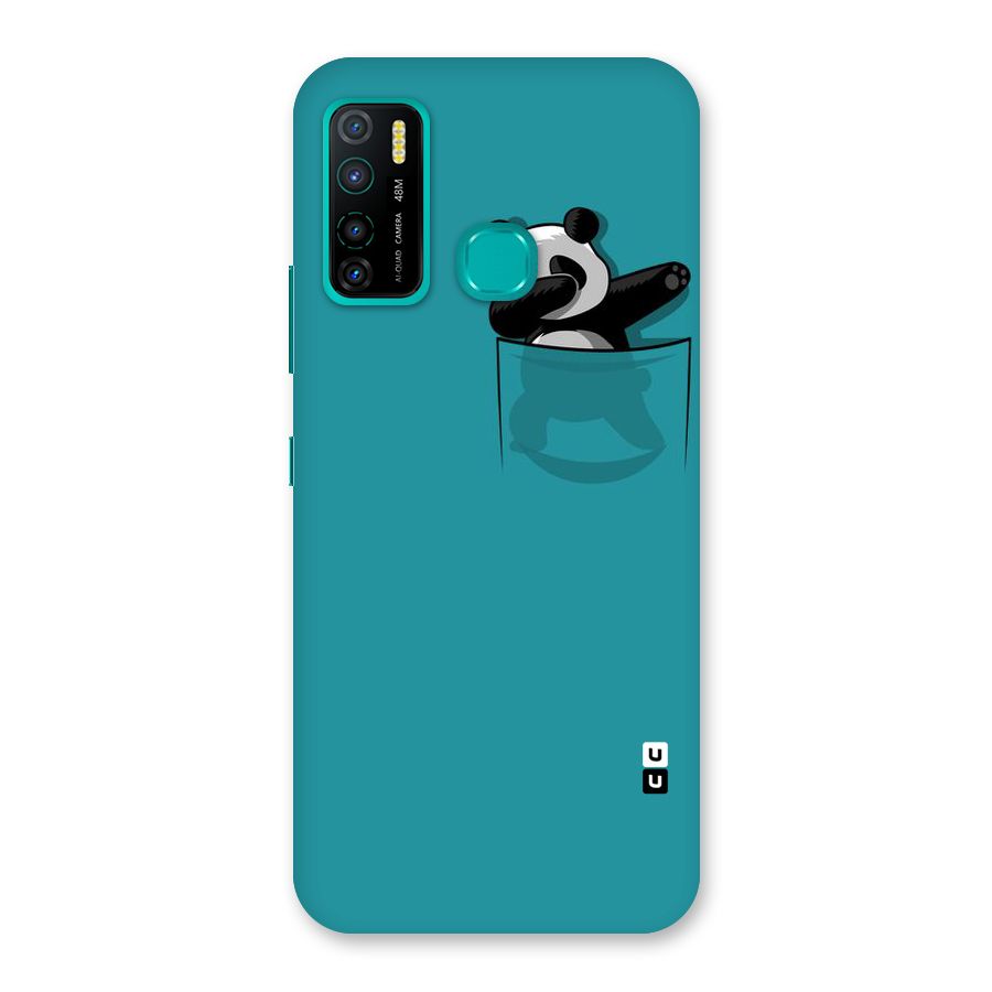 Panda Dabbing Away Back Case for Infinix Hot 9 Pro
