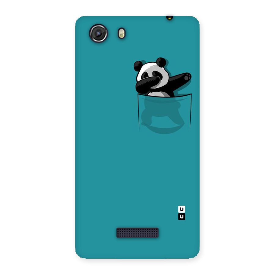 Panda Dabbing Away Back Case for Micromax Unite 3