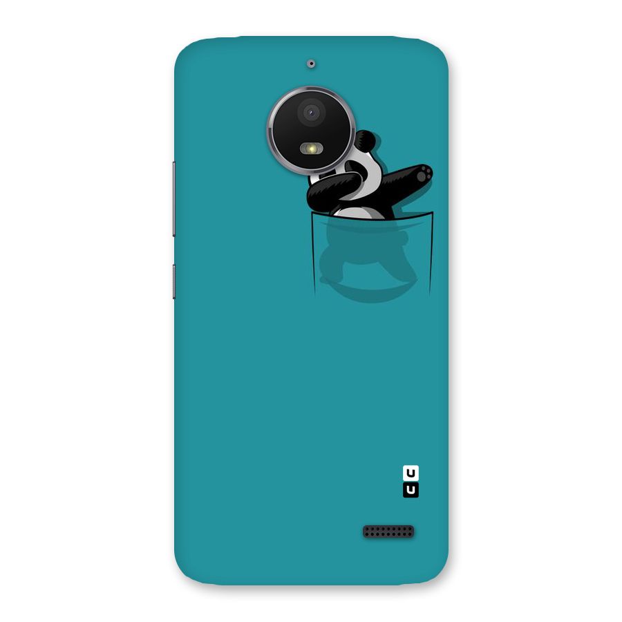 Panda Dabbing Away Back Case for Moto E4