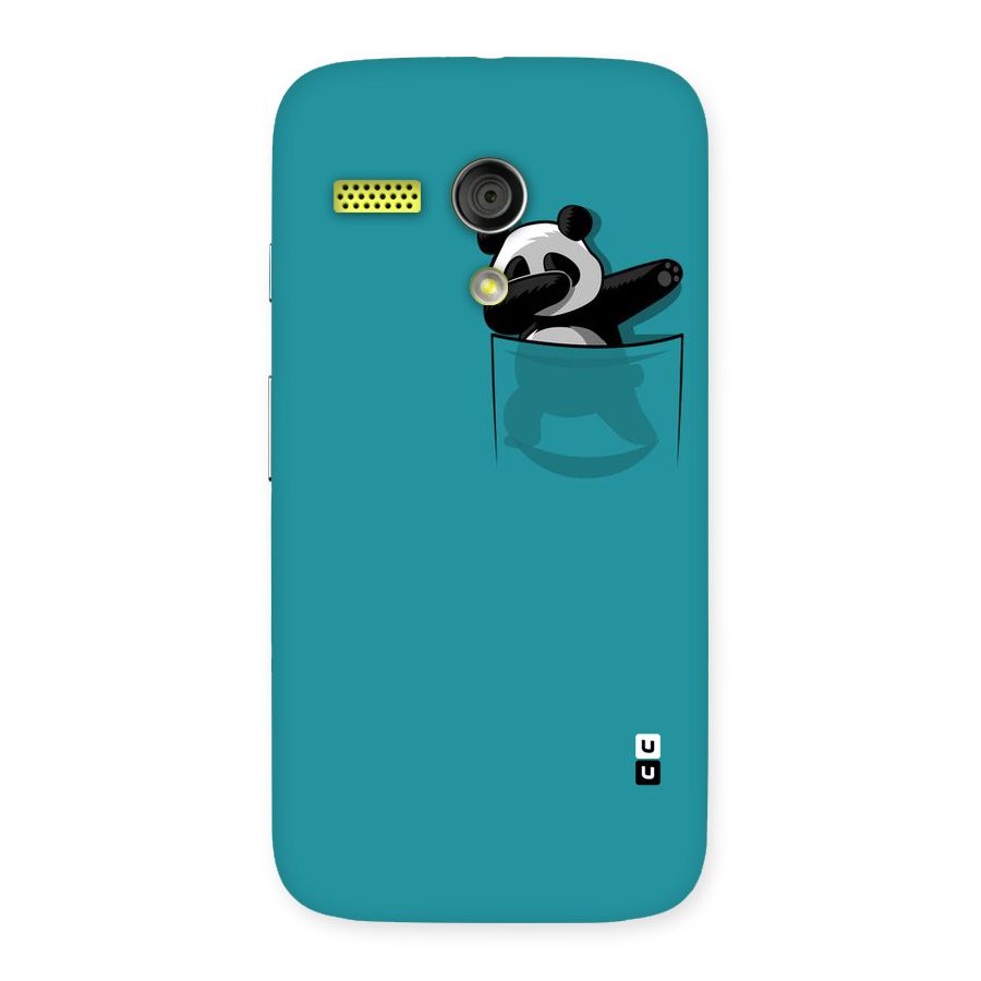 Panda Dabbing Away Back Case for Moto G