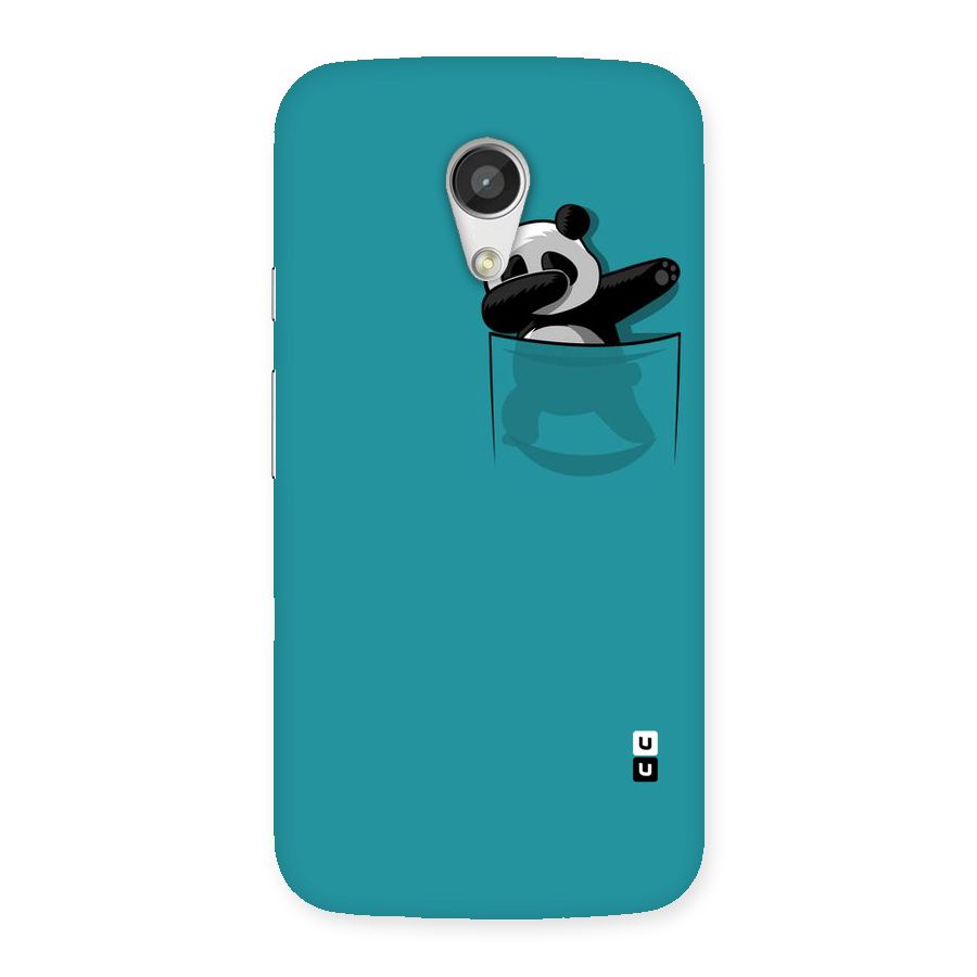 Panda Dabbing Away Back Case for Moto G 2nd Gen
