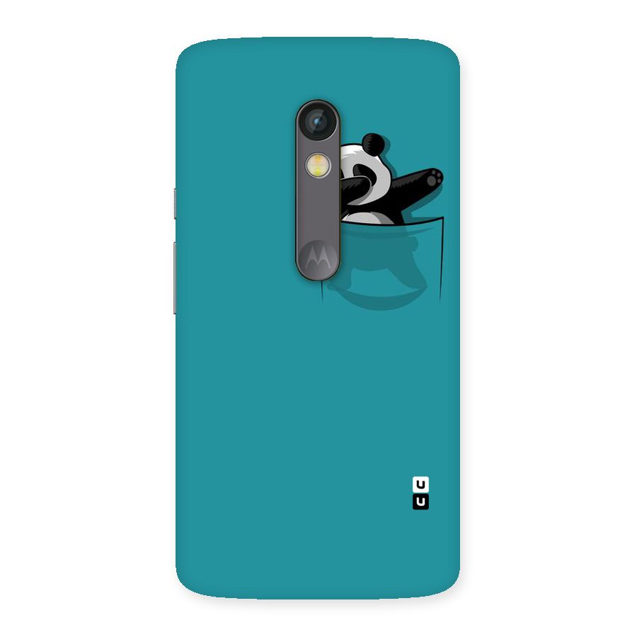 Panda Dabbing Away Back Case for Moto X Play