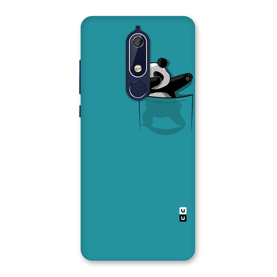 Panda Dabbing Away Back Case for Nokia 5.1