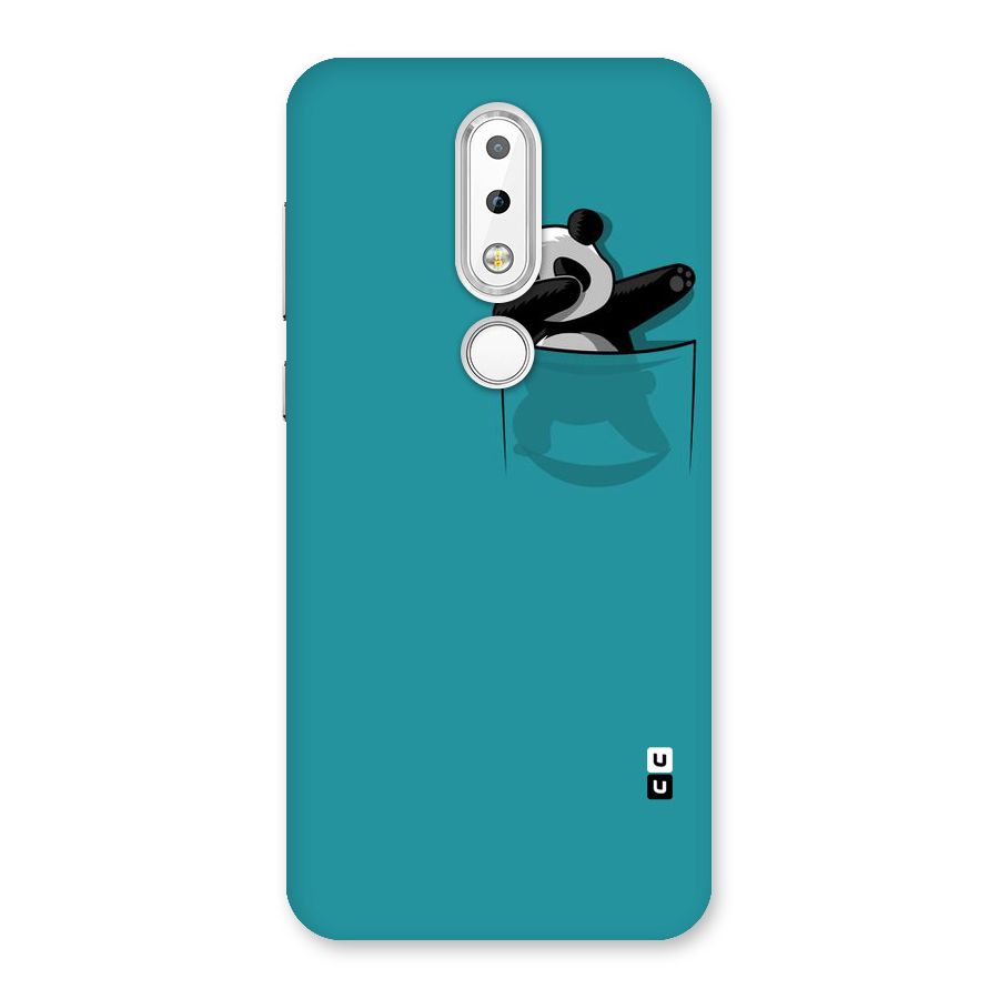 Panda Dabbing Away Back Case for Nokia 6.1 Plus