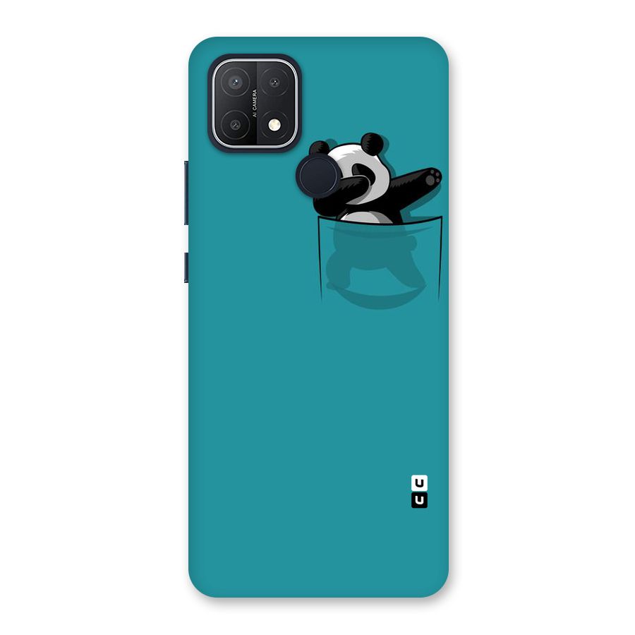 Panda Dabbing Away Back Case for Oppo A15