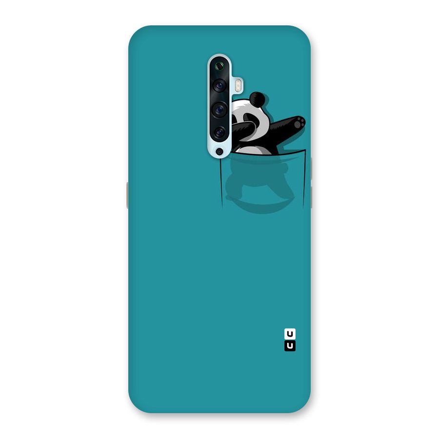 Panda Dabbing Away Back Case for Oppo Reno2 Z