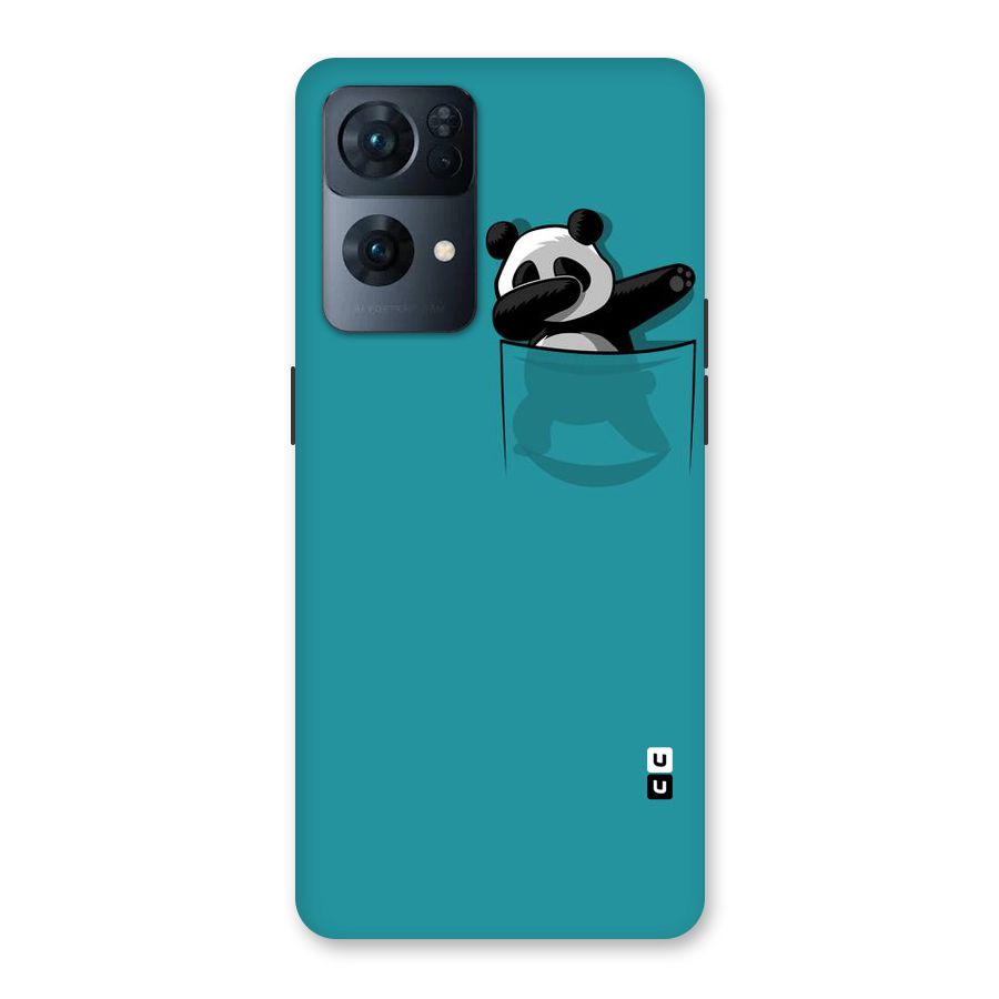 Panda Dabbing Away Back Case for Oppo Reno7 Pro 5G