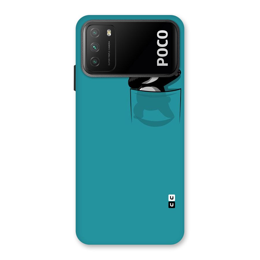 Panda Dabbing Away Back Case for Poco M3