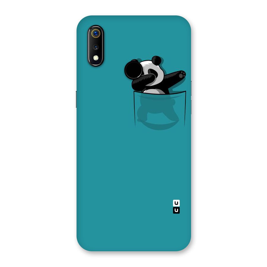 Panda Dabbing Away Back Case for Realme 3
