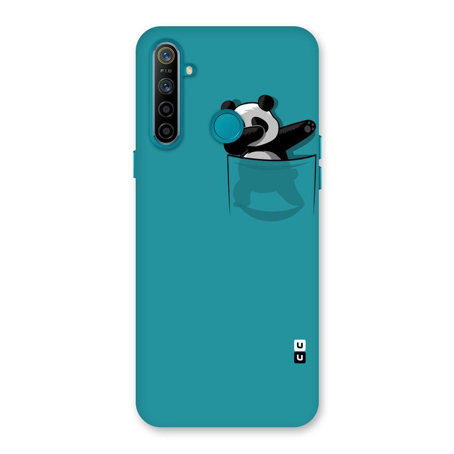 Panda Dabbing Away Back Case for Realme 5i