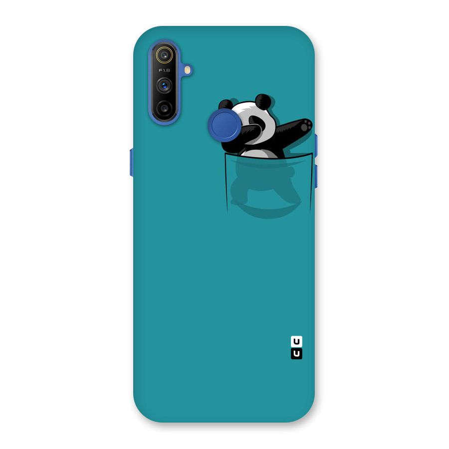 Panda Dabbing Away Back Case for Realme Narzo 10A