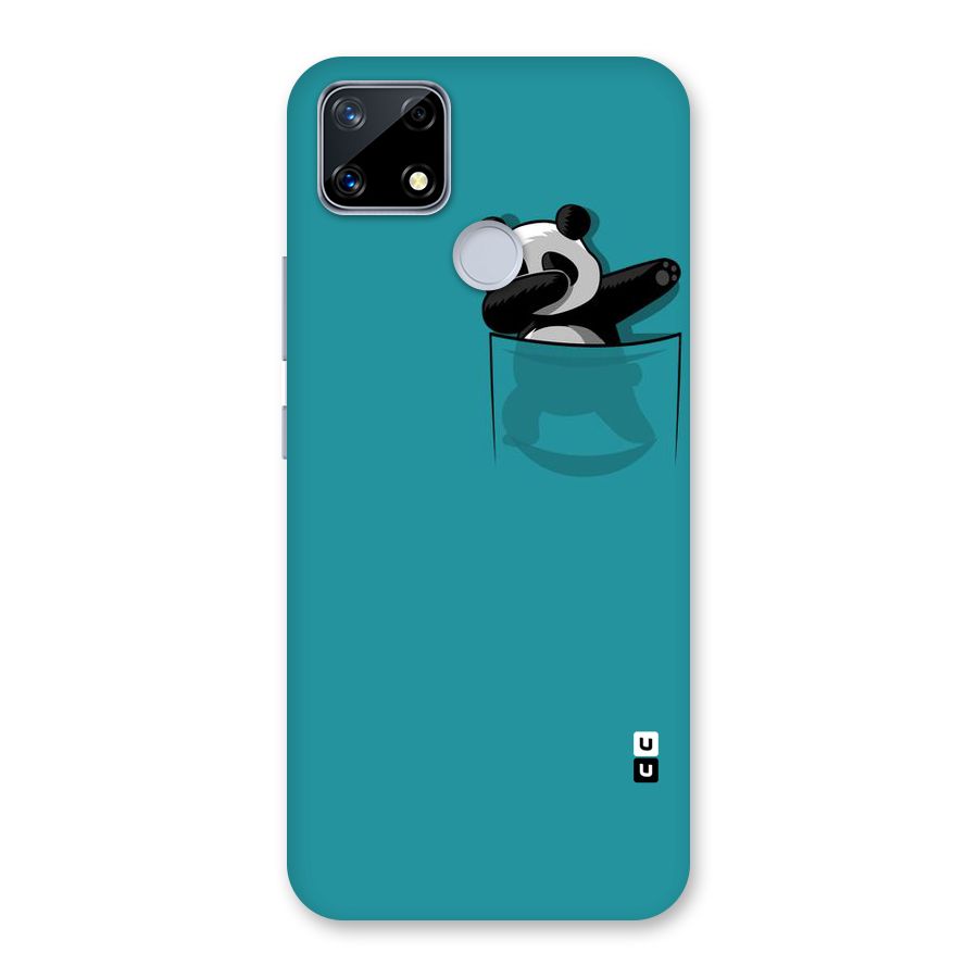 Panda Dabbing Away Back Case for Realme Narzo 20