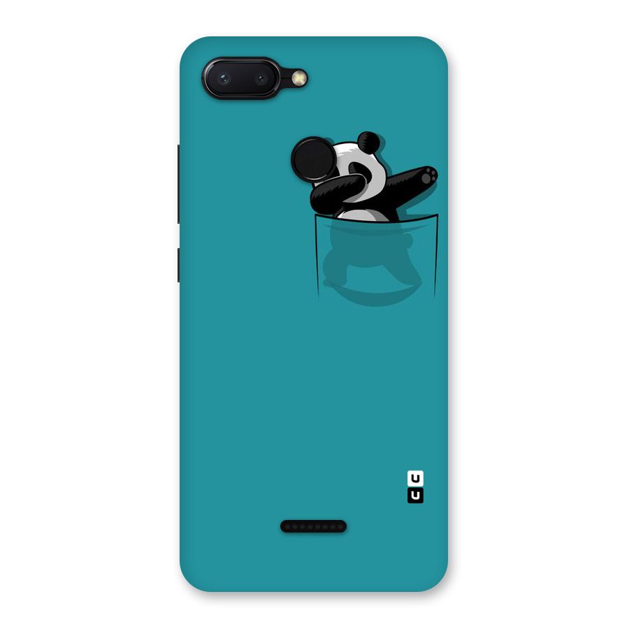 Panda Dabbing Away Back Case for Redmi 6