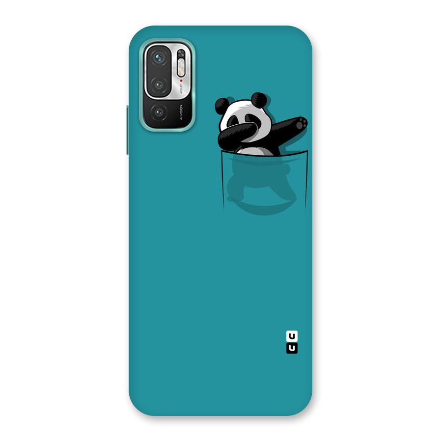 Panda Dabbing Away Back Case for Redmi Note 10T 5G