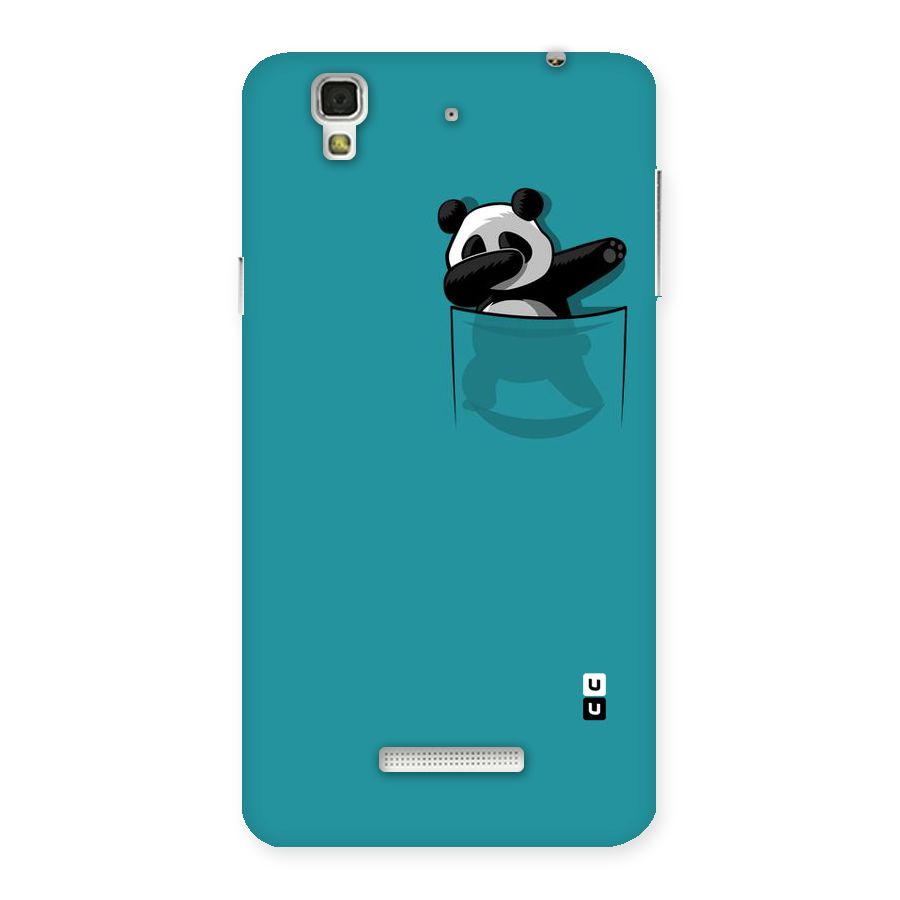 Panda Dabbing Away Back Case for Yu Yureka