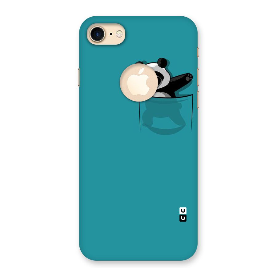 Panda Dabbing Away Back Case for iPhone 7 Logo Cut