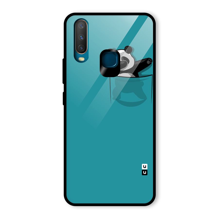 Panda Dabbing Away Glass Back Case for Vivo U10