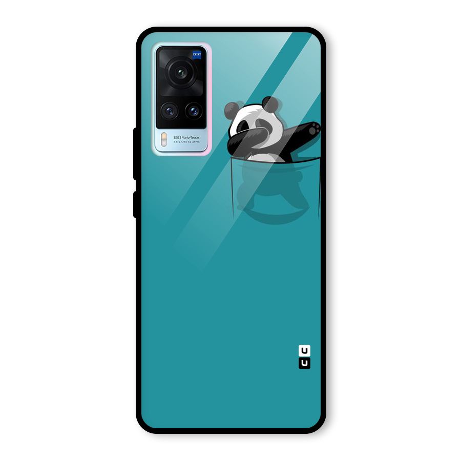Panda Dabbing Away Glass Back Case for Vivo X60
