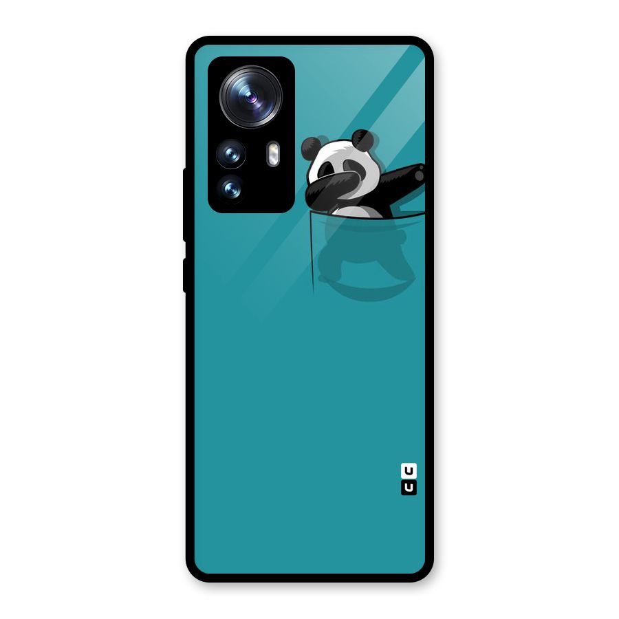 Panda Dabbing Away Glass Back Case for Xiaomi 12 Pro