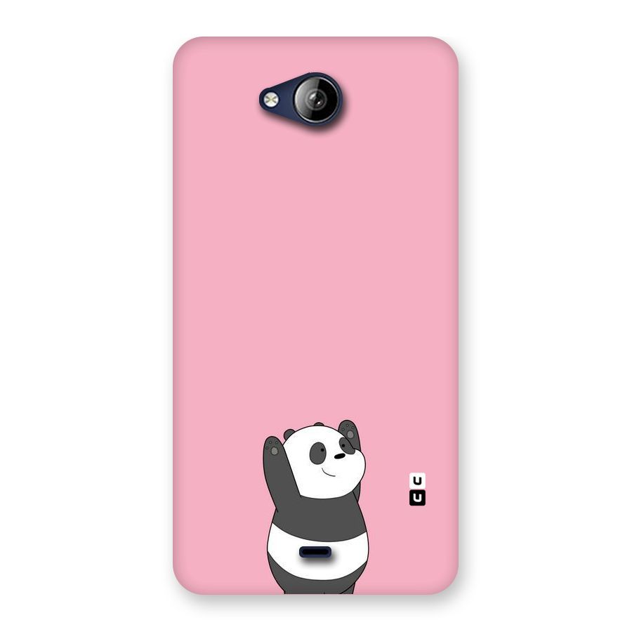 Panda Handsup Back Case for Canvas Play Q355