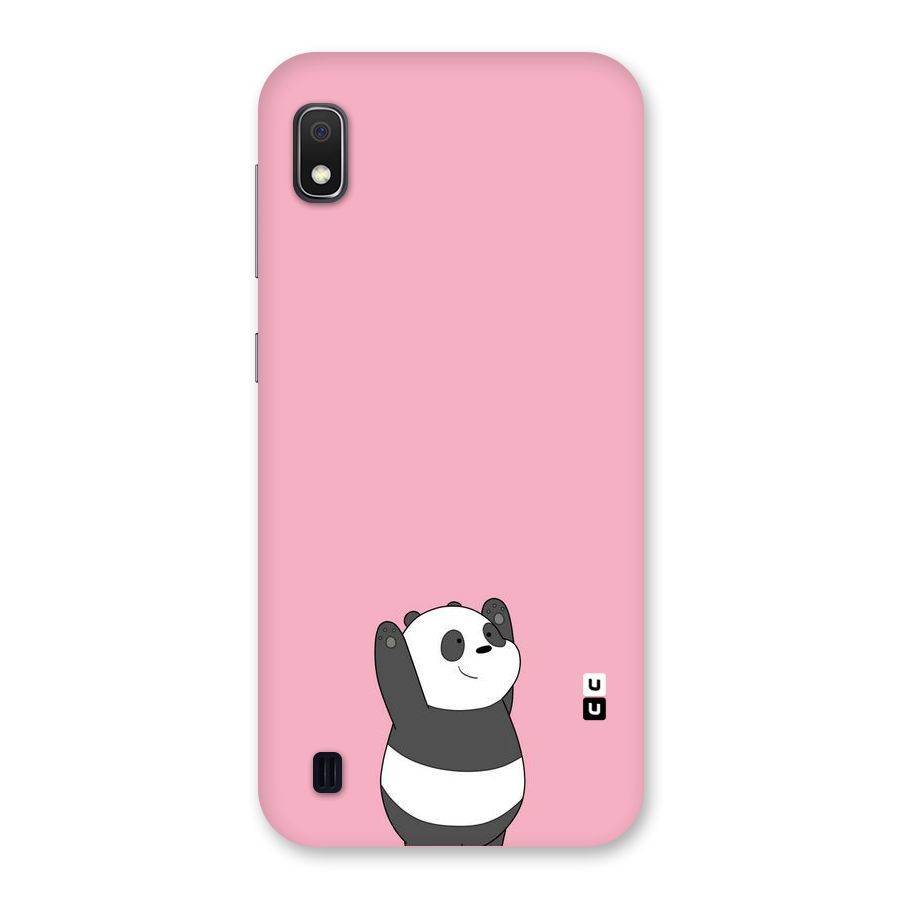 Panda Handsup Back Case for Galaxy A10