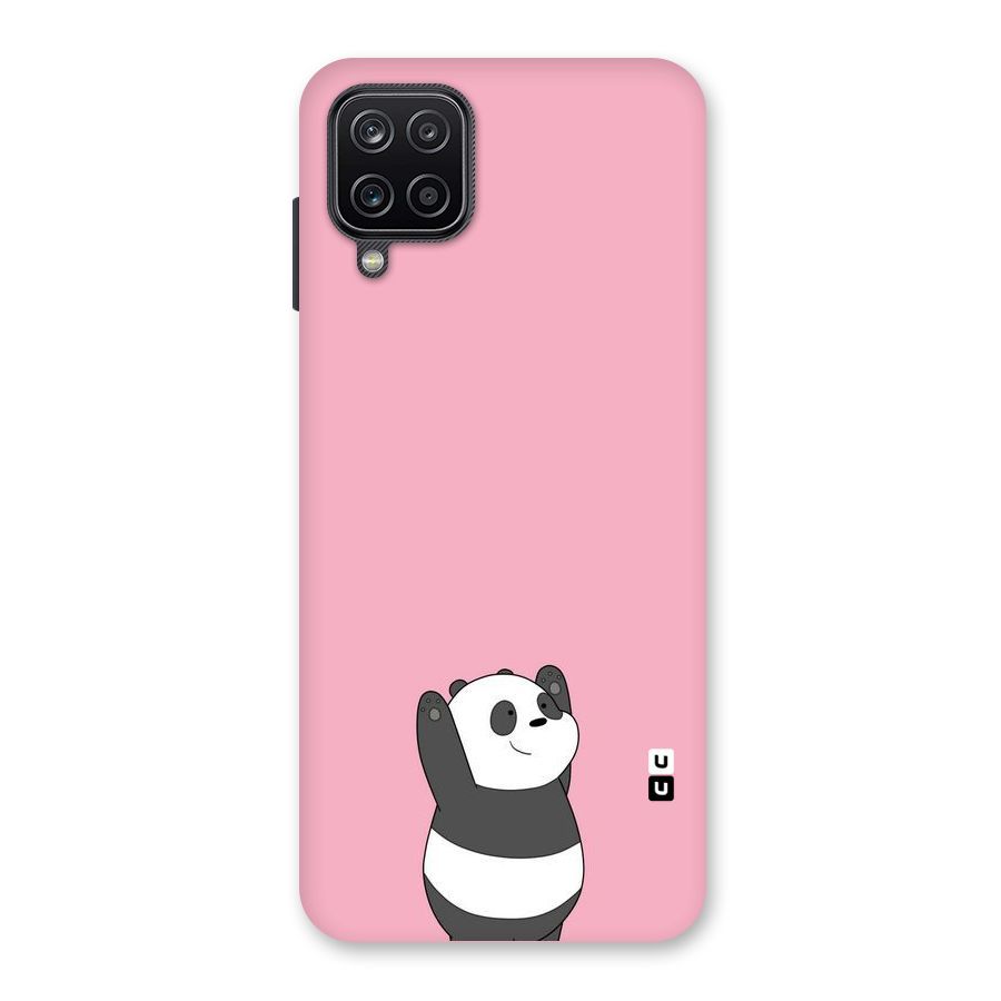 Panda Handsup Back Case for Galaxy A12
