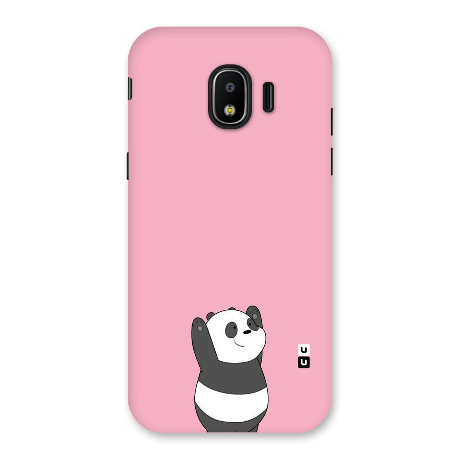 Panda Handsup Back Case for Galaxy J2 Pro 2018