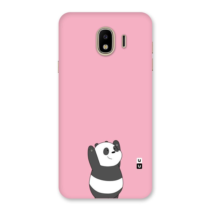 Panda Handsup Back Case for Galaxy J4