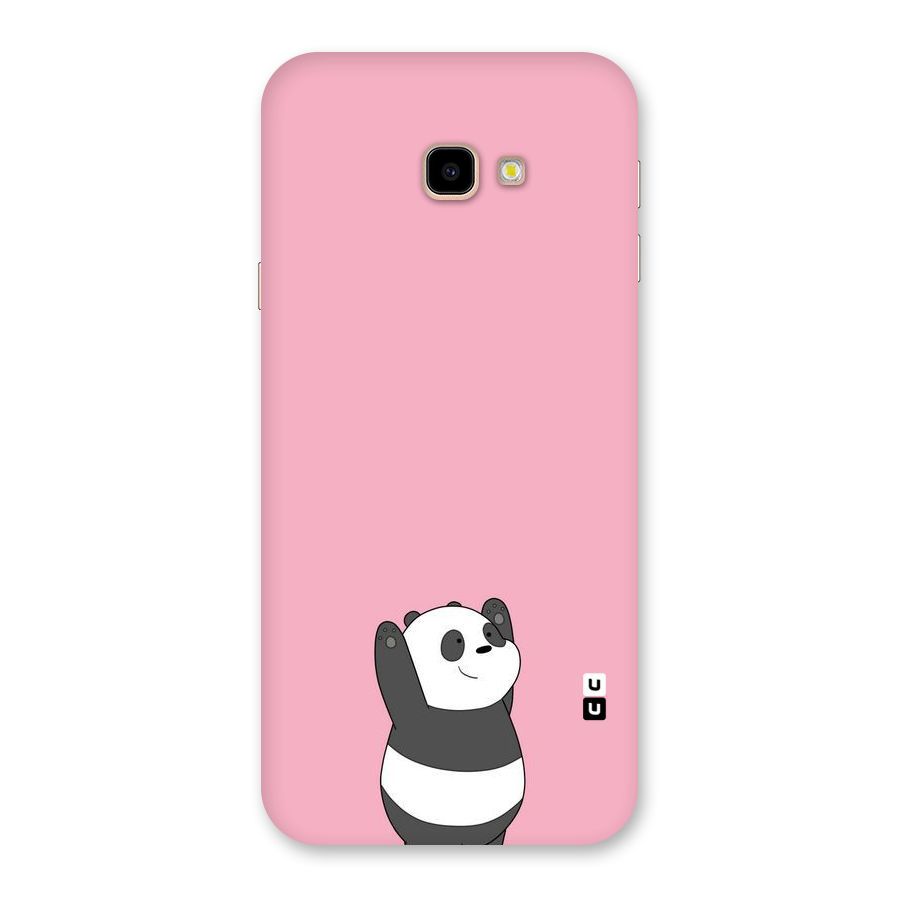 Panda Handsup Back Case for Galaxy J4 Plus