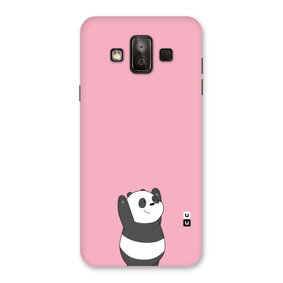 Panda Handsup Back Case for Galaxy J7 Duo