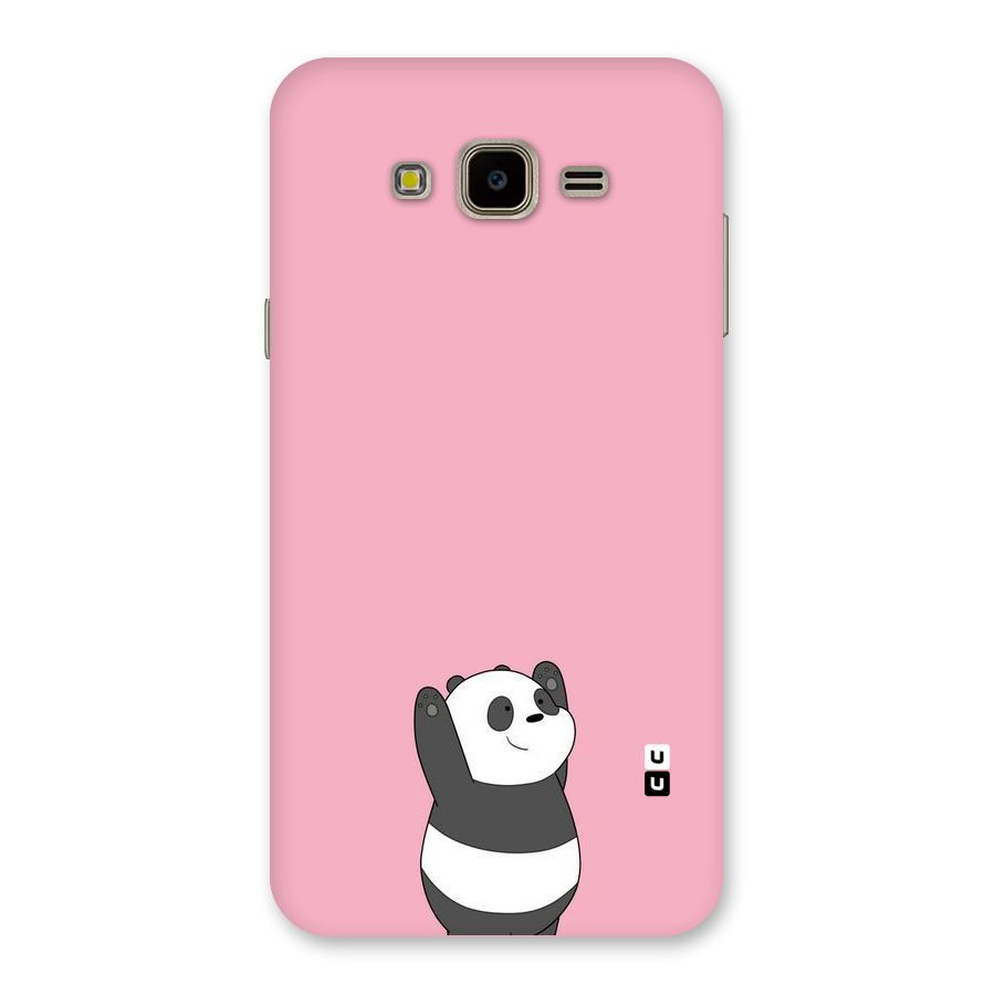 Panda Handsup Back Case for Galaxy J7 Nxt