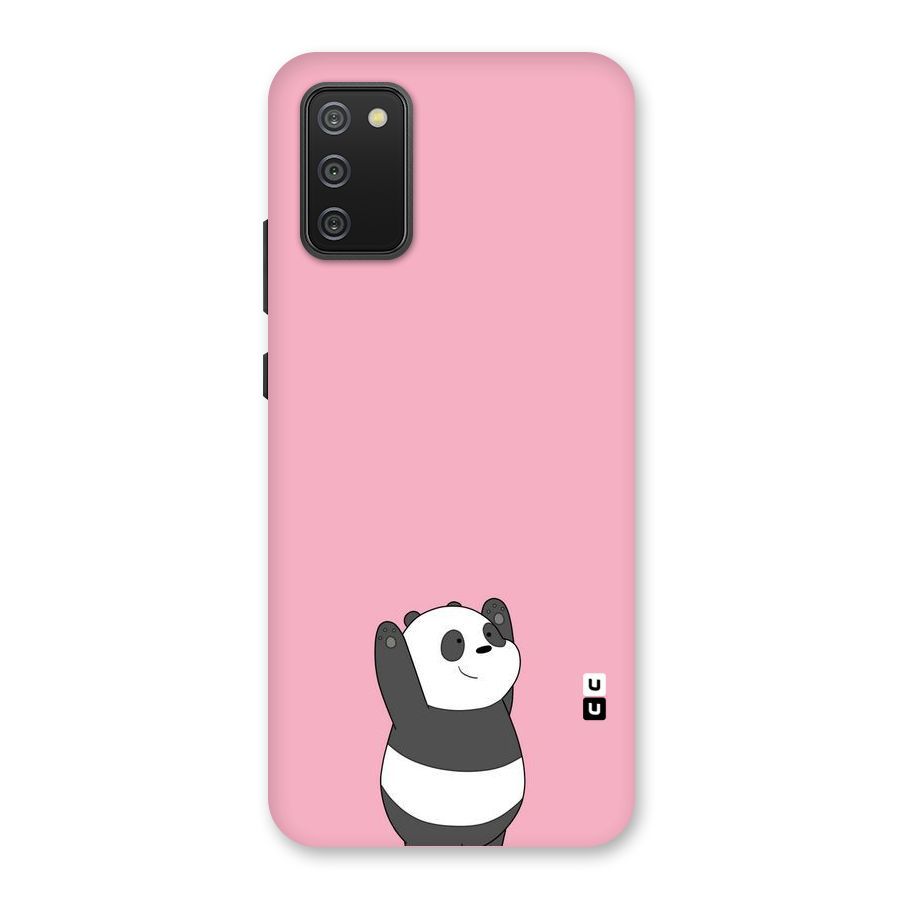 Panda Handsup Back Case for Galaxy M02s
