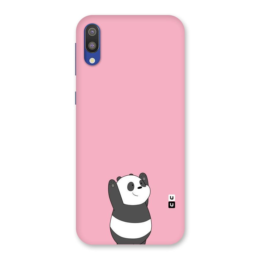 Panda Handsup Back Case for Galaxy M10