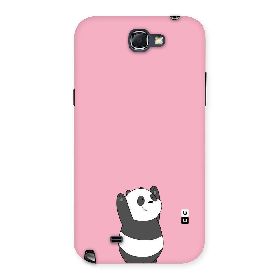 Panda Handsup Back Case for Galaxy Note 2