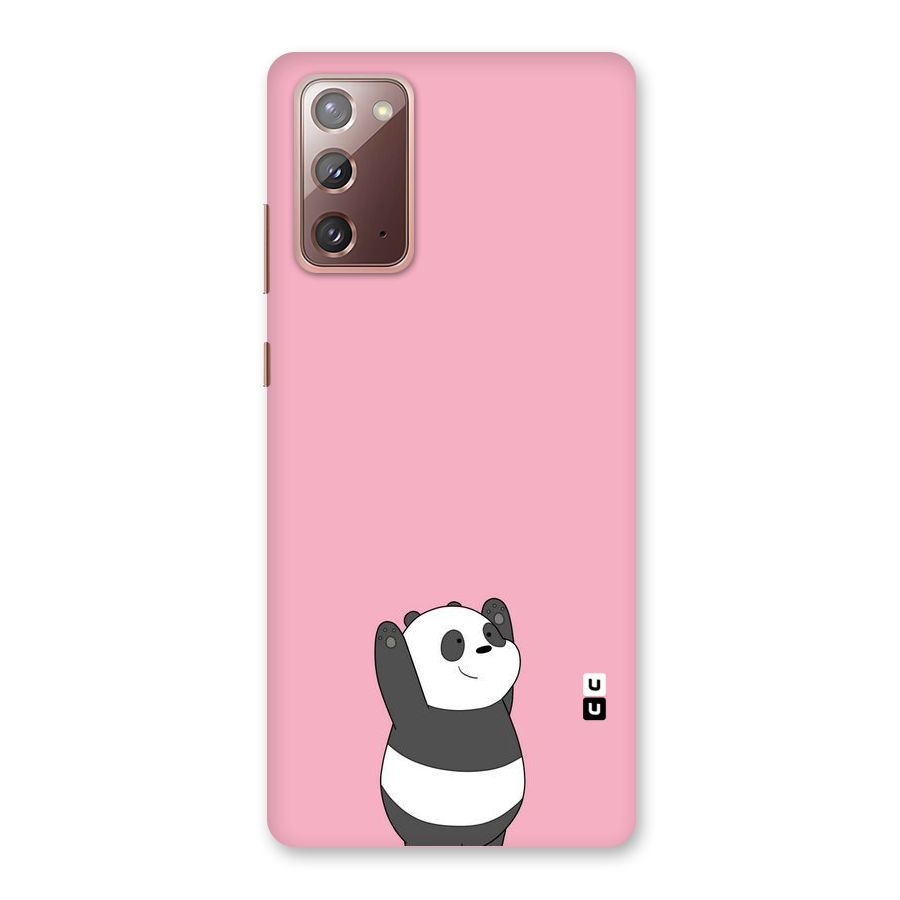Panda Handsup Back Case for Galaxy Note 20