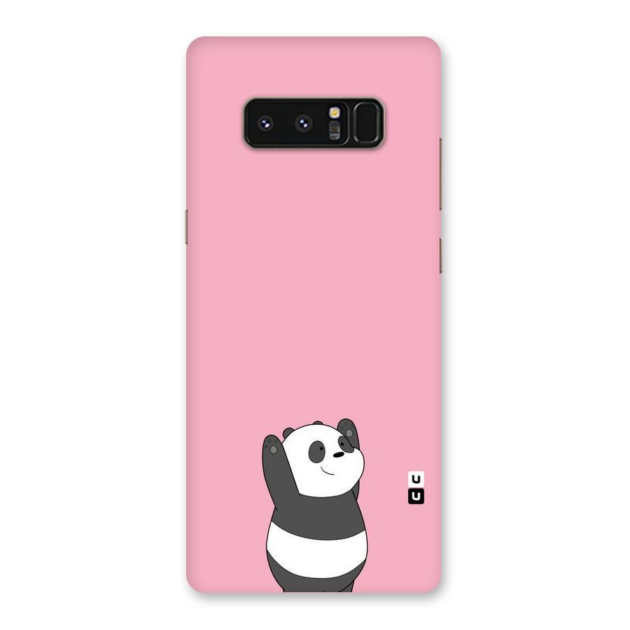 Panda Handsup Back Case for Galaxy Note 8