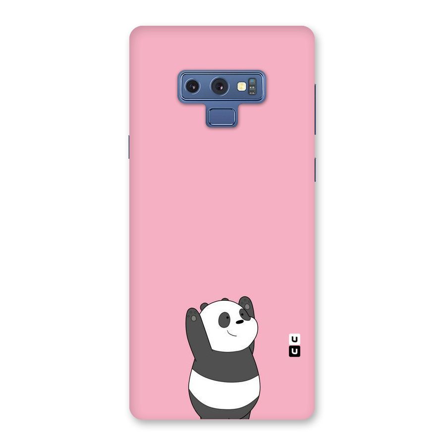 Panda Handsup Back Case for Galaxy Note 9
