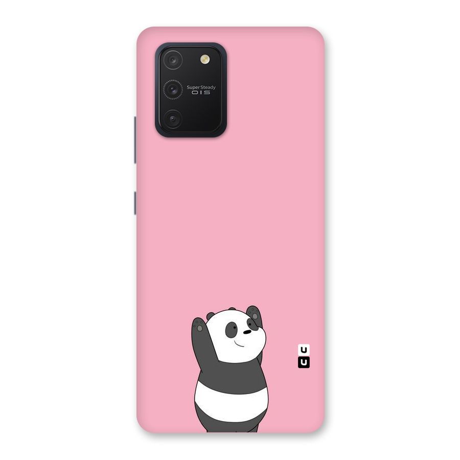 Panda Handsup Back Case for Galaxy S10 Lite