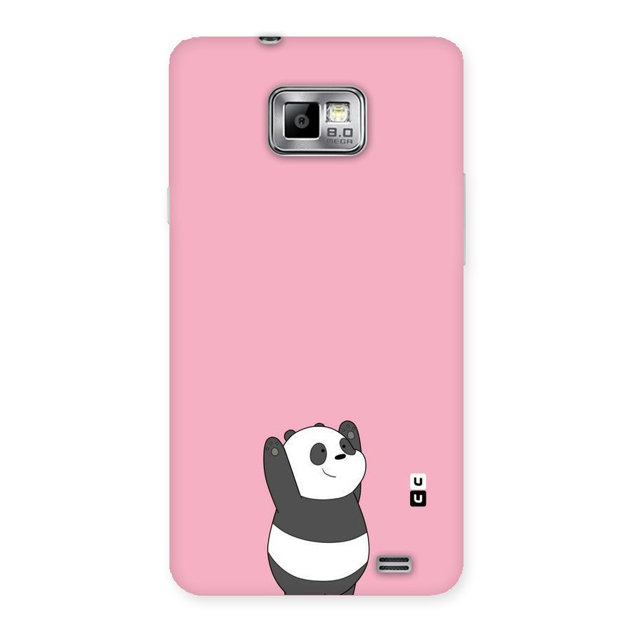 Panda Handsup Back Case for Galaxy S2