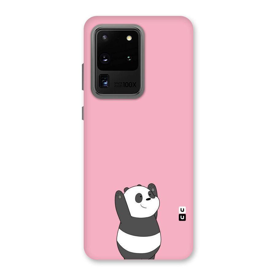 Panda Handsup Back Case for Galaxy S20 Ultra