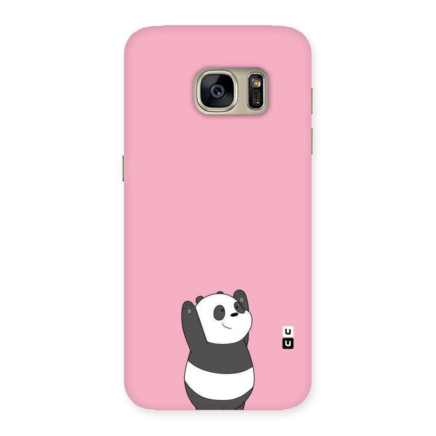 Panda Handsup Back Case for Galaxy S7