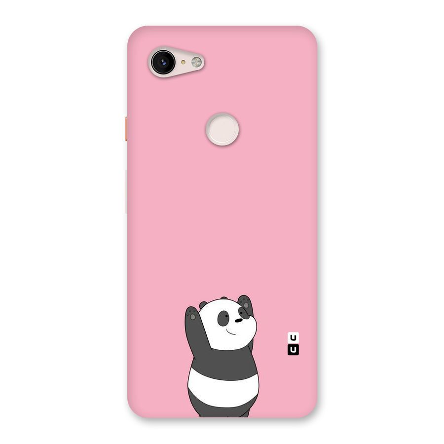 Panda Handsup Back Case for Google Pixel 3 XL